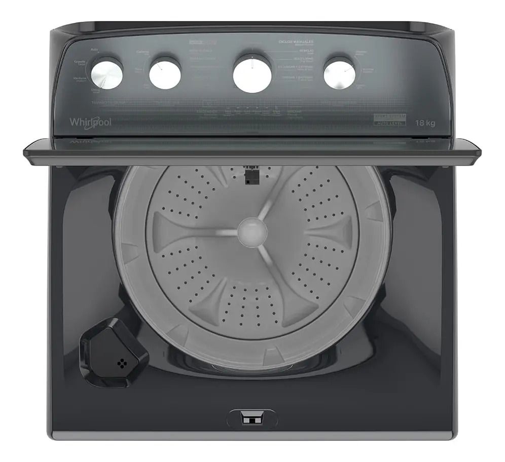 Lavadora automática Whirlpool Xpert System hasta 18kg color gris - Oferta en Mercado Libre