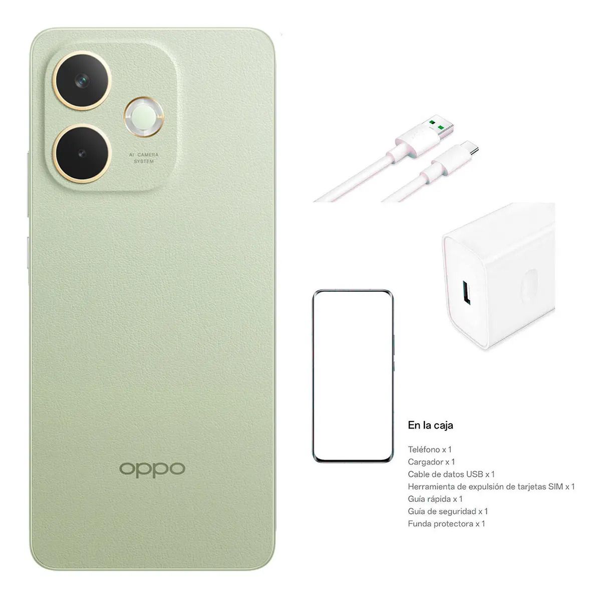 Oppo A5 Pro Verde Olivo 8gb Ram + 256gb Verde Olivo - Oferta en Mercado Libre