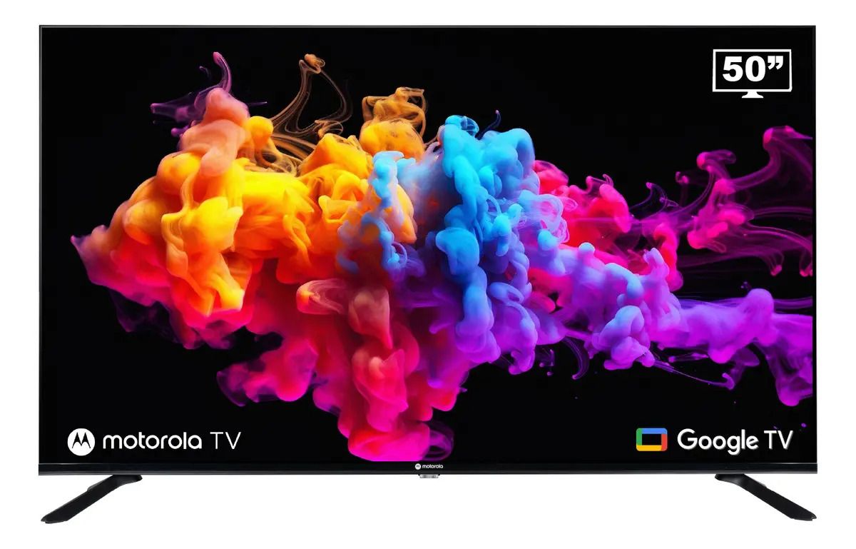 Smart Tv Motorola Pantalla 50 Pulgadas Google Tv Qled 4k - Oferta en Mercado Libre