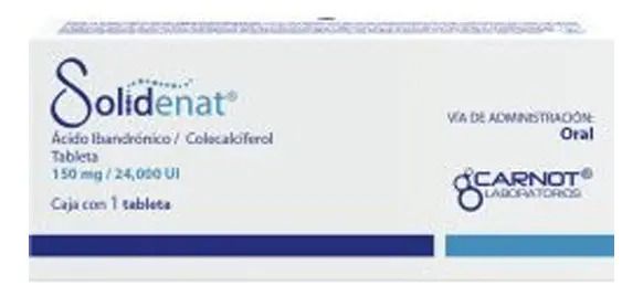 Solidenat Tableta 150 Mg/24000 Ui, 1 Tableta - Oferta en Mercado Libre